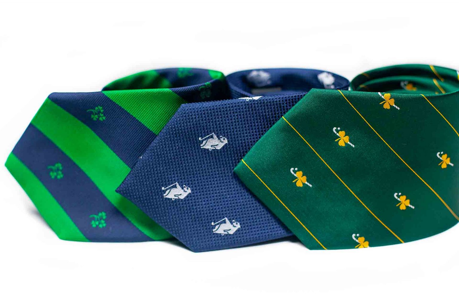 woven club ties