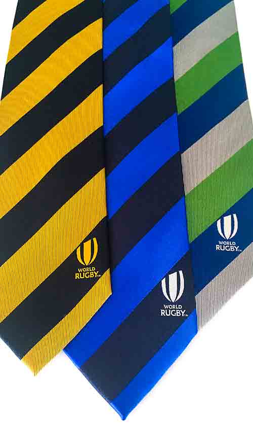 world rugby ties created by caulwell club ties